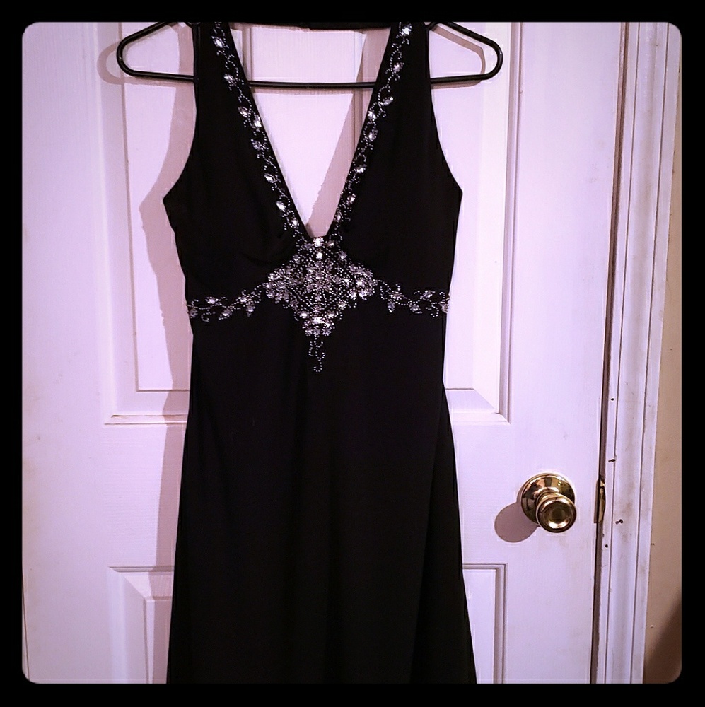 Formal black dress